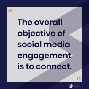 Social media engagement