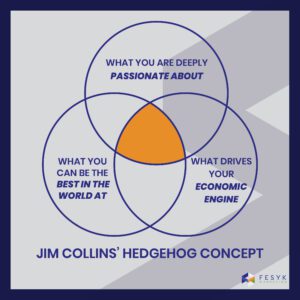 Jim Collins 3 Circles of the Hedgehog Concept